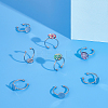 30Pcs Adjustable 304 Stainless Steel Finger Rings Components STAS-UN0059-79A-2