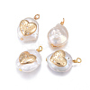 Natural Cultured Freshwater Pearl Pendants PEAR-L027-36A-1
