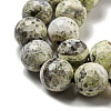 Faceted Natural Fire Crackle Agate Beads Strands G-F447-12mm-J01-4