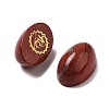 Natural Red Jasper Oval Display Decorations G-F774-01F-2