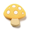 Mushroom Food Grade Eco-Friendly Silicone Focal Beads LS-SIL-Z005-01D-1