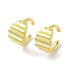 Brass Cuff Earrings for Women EJEW-I305-24G-1