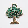 Tibetan Style Alloy Pendants PALLOY-F187-16ABG-1