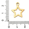 304 Stainless Steel Pendants LS-STAS-M117-01C-G-2