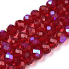 Electroplate Glass Beads Strands EGLA-A034-T10mm-L20-1