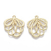 Alloy Hammered Pendants PALLOY-S132-016-1