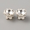 925 Sterling Silver Spacers Beads STER-WH0005-08-2