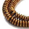 Electroplated Synthetic Non-magnetic Hematite Beads Strands G-P545-A01-01H-3