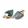Natural Green Aventurine Pendants G-N326-134-04-3