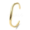 Ion Plating(IP) 304 Stainless Steel Snakes Cuff Bangles BJEW-G693-02G-1