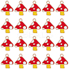 120Pcs Autumn Theme Alloy Enamel Charms ENAM-SC0005-86-1