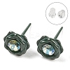 Hypoallergenic Bioceramics Zirconia Ceramic Stud Earrings EJEW-C111-10D-2