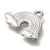 Anti-Tarnish 304 Stainless Steel Pendants STAS-P371-019P-2