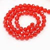 Glass Beads Strands X-EGLA-J042-6mm-16-2