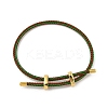 Braided Steel Wire Bracelets Making BJEW-H610-02G-34-2
