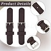 8 Pairs PU Leather Toggle Buckles DIY-GF0012-96A-6