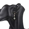 Natural Paua Shell Dangle Earrings EJEW-JE06962-4