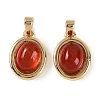 Natural Carnelian(Dyed & Heated) Pendants KK-P283-45G-1