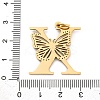 Ion Plating(IP) 201 Stainless Steel Pendants STAS-N103-184G-X-3