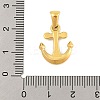 Ion Plating(IP) 304 Stainless Steel Micro Pave Cubic Zirconia Pendants STAS-D112-03G-04-3