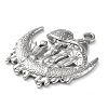 Non-Tarnish 304 Stainless Steel Pendants STAS-M323-42P-2