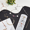12Pcs 3 Colors Brass Box Chain Bracelet KK-NB0002-64-5
