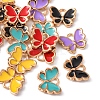 20Pcs 5 Colors Alloy Enamel Charms ENAM-YW0002-04-2