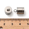 201 Stainless Steel Cord Ends STAS-S167-01G-P-3