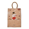 Christmas Theme Hot Stamping Rectangle Paper Bags LS-CARB-F011-02E-3