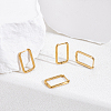 6 Pairs 201 Stainless Steel Hoop Earrings EJEW-UN0003-13A-2