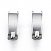 Non-Tarnish 304 Stainless Steel Fold Over Clasps STAS-N092-169-1
