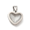 304 Stainless Steel Pendants STAS-K243-24P-2