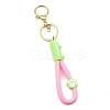 Cat Paw Print PVC Rope Keychains LS-KEYC-B015-03LG-02-1