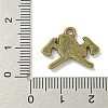 Tibetan Style Alloy Pendants TIBE-I026-6027AB-3