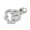 Non-Tarnish 304 Stainless Steel Pendants STAS-L279-001P-01-2