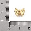 Brass Micro Pave Cubic Zirconia Beads KK-K371-48G-3