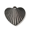 Ion Plating(IP) 304 Stainless Steel Pendants STAS-D025-01B-01-1