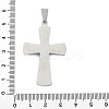 304 Stainless Steel Pendants STAS-G346-48P-3