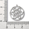 Anti-Tarnish 304 Stainless Steel Pendants STAS-S149-02P-3