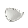 304 Stainless Steel Pendant Cabochon Settings for Enamel LS-STAS-L293-03P-2