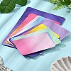 50Pcs 4 Style Two Tone Rectangle Plastic Zip Top Gift Bags OPP-FS0001-19A-2-8