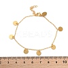 304 Stainless Steel Cable Chain Bracelets for Women BJEW-A036-25G-5