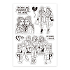Summer Theme PVC Plastic Clear Stamps DIY-WH0631-0622-8