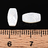 Natural White Shell Cabochons BSHE-T014-18-4