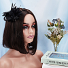 Women's Feather Aligator Hair Clips OHAR-WH0034-13A-5