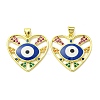 Real 18K Gold Plated Brass Pendants KK-L209-011G-04-1