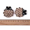 Handmade Polymer Clay & Rhinestone Big Pendants FIND-Q123-01A-3