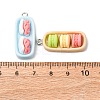Opaque Resin Pendants RESI-K048-01B-3