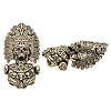 1Pc Tibetan Style Brass Shackle Clasps KK-NB0003-67B-1