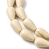 Natural Fossil Beads Strands G-F808-D01-02-4